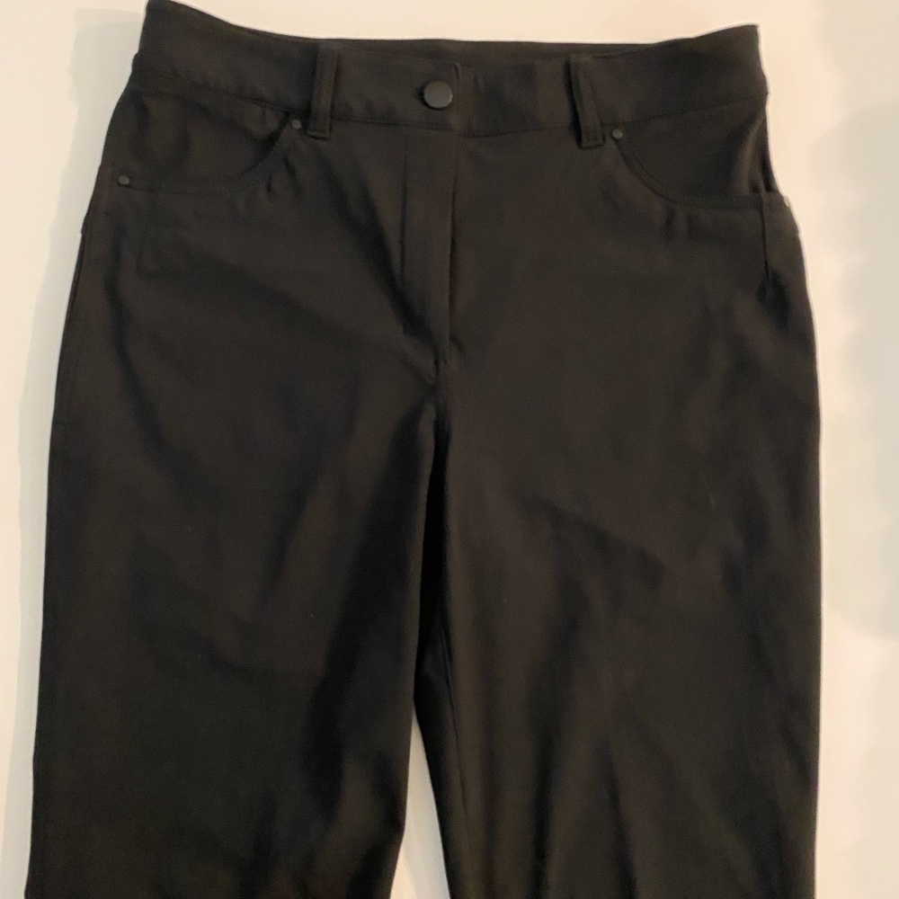 Lululemon Black Slacks Trousers  8 Petite 8P